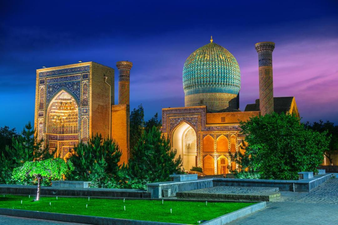 Niso Hotel Samarkand Exterior foto