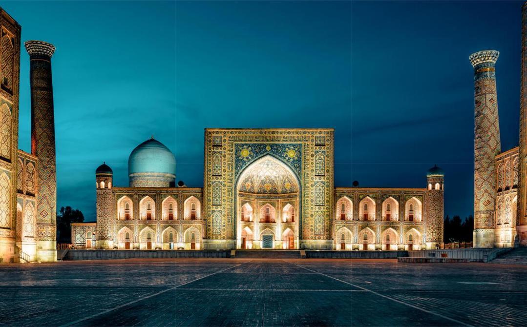 Niso Hotel Samarkand Exterior foto